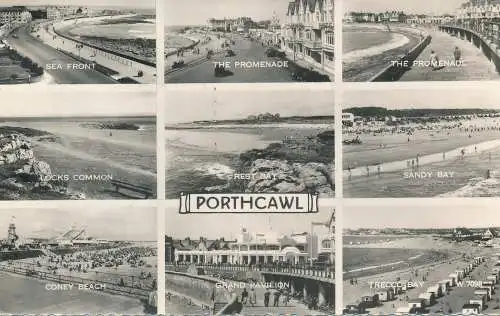 PC75331 Porthcawl. Multi-View. Valentinstag. RP. 1964