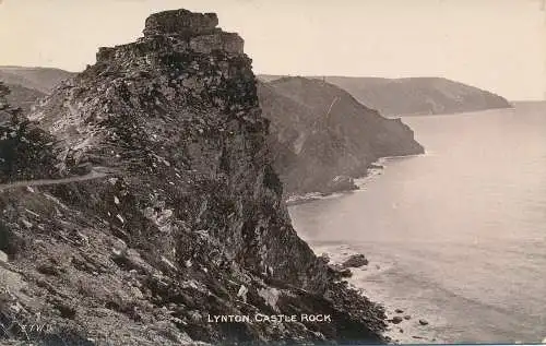 PC75030 Lynton Castle Rock. Dennis