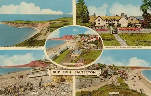 PC75217 Budleigh Salterton. Multi-View. Harvey Barton. 1965