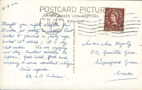 PC75194 Cheddar-Kehle. Judges Ltd. Nr. 15940. 1954