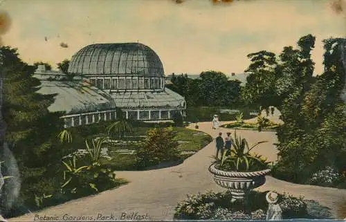 PC74966 Botanischer Garten Park. Belfast. Philco. Nr. 4022. 1918