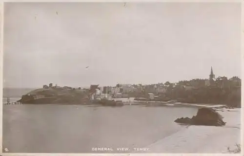 PC75043 Allgemeine Ansicht. Tenby. W.H.S. und S