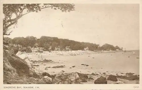 PC75379 Seagrove Bay. Meerblick. I.W. Dean. Die Bucht