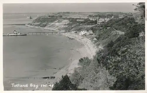 PC75034 Totland Bay. I.W.H.K. Merwood. 1962