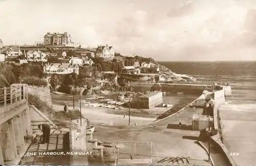 PC75381 Der Hafen. Newquay. Nr. 269. RP. 1963