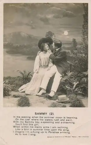 PC74970 Sammy. Frau mit Mann. Herren 1906