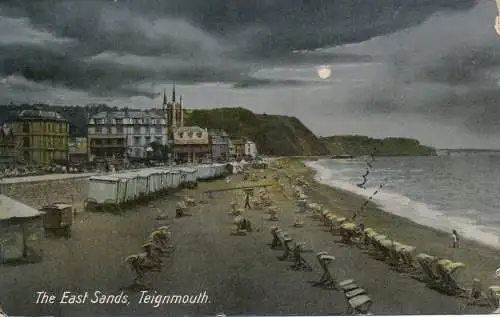 PC74950 The East Sands. Teignmouth. 1944