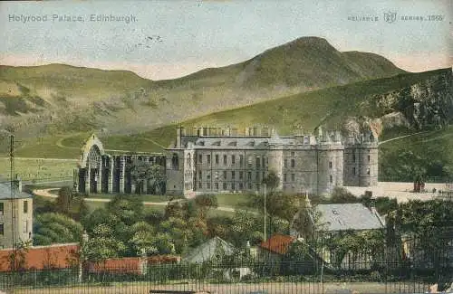 PC75180 Holyrood Palace. Edinburgh. Zuverlässig. 1904