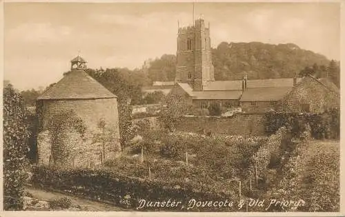 PC75244 Dunster. Dovecote und Old Priory. Frith. Nr. 69262