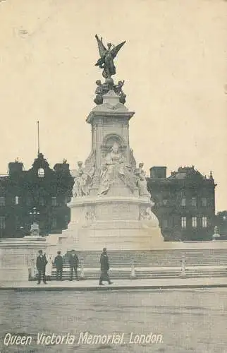 PC75200 Queen Victoria Memorial. London. Klassisch. 1914