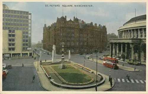 PC75384 Petersplatz. Manchester. Dennis. 1963