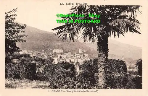 R401274 La Cote D Azur. Fett. Allgemeine Ansicht. Westküste. Muniier. Kunstverlag