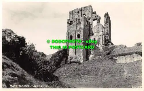 R457005 Corfe Castle. Der Keep. Richter. 20684