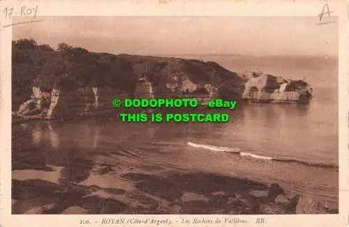 R483275 Royan. Les Rochers de Vallieres. Bruderblock. 1948