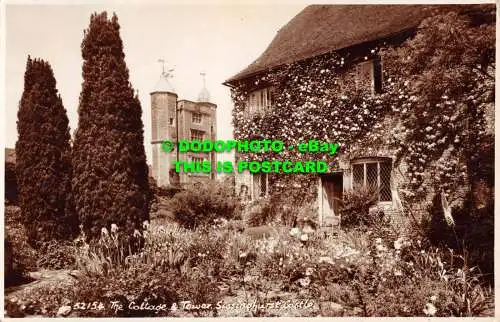 R508945 52154. Ferienhaus und Turm. Schloss Sissinghurst. RP. E.A. Sweetman