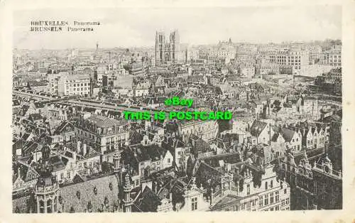 R591958 Brüssel. Panorama. Brüssel. Panorama. H.P