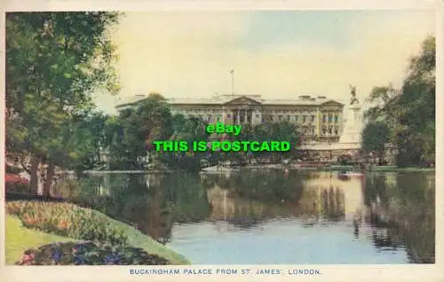 R603004 London. Buckingham Palace von St. James. London durch die Kamera Seri