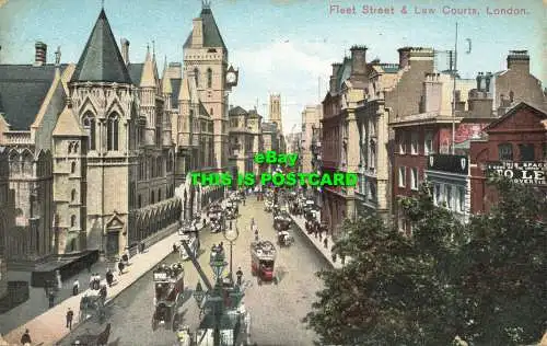 R603080 London. Flottenstraßen- und Gerichtsgerichte. Selfridge. 1912