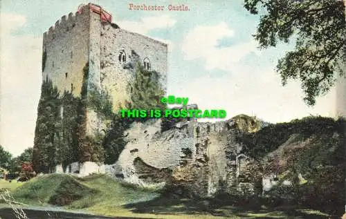 R601409 Porchester Castle. Empire-Serie. London. Nein. 841. 1904