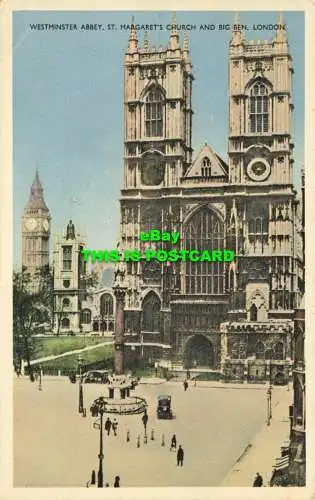 R604019 London. Westminster Abbey. St. Margaretenkirche und Big Ben. Nein. 101