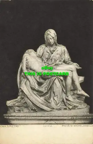 R604446 Rom. St. Peter. Pieta von Michelangelo. F. und C. 2746