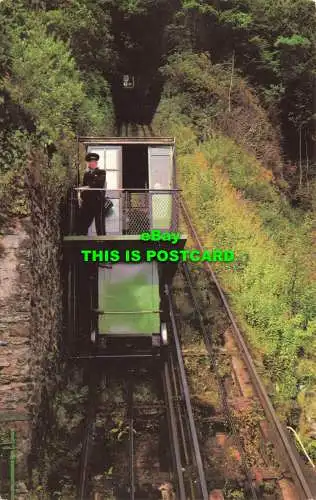 R604464 Lynton. Cliff Railway. Postkarte