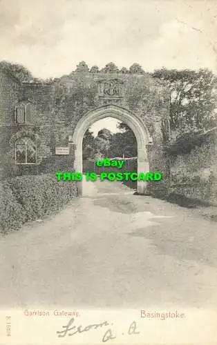 R604467 Basingstoke. Garrison Gateway. 1905