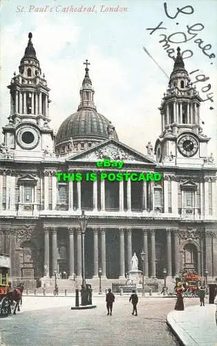R604468 London. St. Paul Kathedrale. National Series. 1904