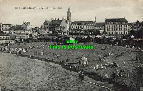 R601519 2216. Saint Quay. C. von N. La Plage. A. Thiriat