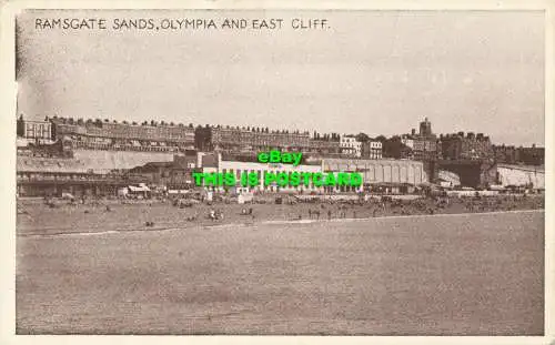 R601550 Ramsgate Sands. Olympia und East Cliff. Eine Ansicht der Edward-Serie