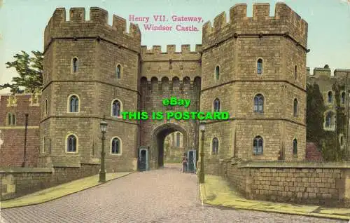 R601585 Heinrich VII. Gateway. Windsor Castle