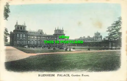 R601592 Schloss Blenheim. Gartenfront. Savage. 1906