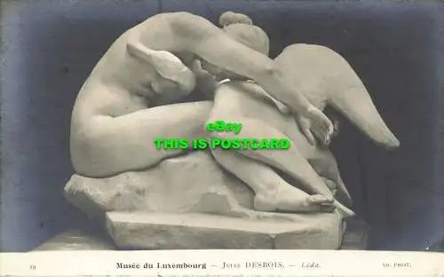 R601999 39. Musee du Luxembourg. Jules Desbois. Leda. ND. Foto. Neurdein Brüder