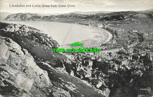 R602006 Llandudno und Little Orme von Great Orme. 31095. Bettws y Coed and Llan