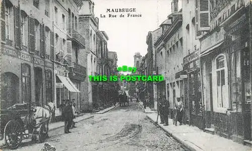 R601687 Maubeuge. La Rue de France