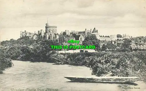 R602023 Windsor Castle von der Themse. Valentinstagsserie. 1905