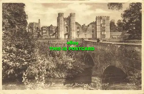 R602028 78158. Conway Ruinen und Brücke. Midhurst. Friths Serie. 1947