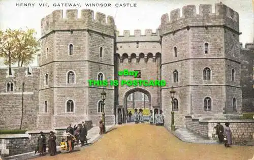 R601772 Heinrich VIII. Gateway. Windsor Castle. 87691. Valentinstagsserie. Valesque