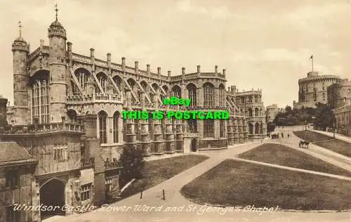 R601774 Windsor Castle. Lower Ward und St. Georges Chapel. Friths Serie. Nein. 35