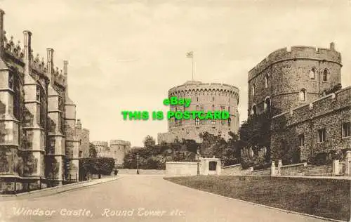 R601778 Windsor Castle. Rundturm etc. Friths Serie. Nein. 35381