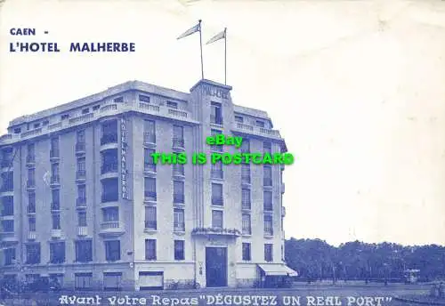 R601789 Caen. LHotel Malherbe. Genießen Sie vor Ihrem Repus einen echten Port