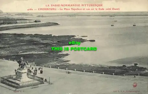 R602128 Die malerische Basse Normandie. 4062. Cherbourg. Place Napoleon und gesehen