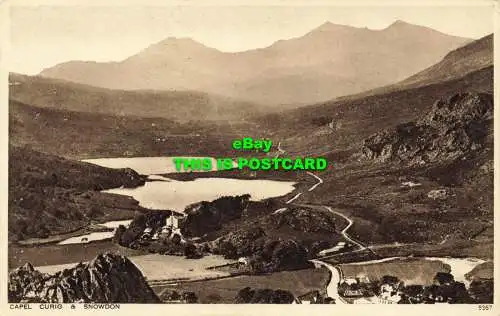 R602138 Capel Curig und Snowdon. 5367. Photochrom