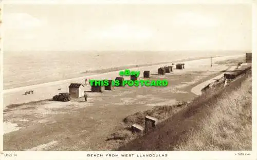 R602146 LDLS 14. Strand von West Llanddulas. Tuck