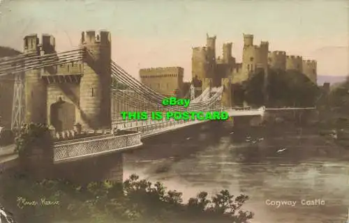 R602151 Conway Castle. Elmer Keene. Dennis. Denniss handfarbige Bromid-Serie