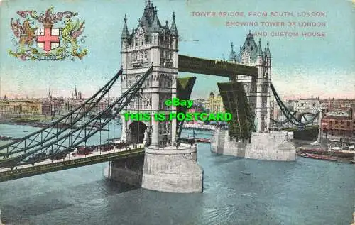 R602204 Turmbrücke von Süden. London. Tower of London und maßgeschneidertes Gehäuse