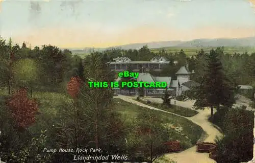 R602393 Pumpenhaus. Rock Park. Llandrindod Wells. Braun und Rawcliffe. 1910