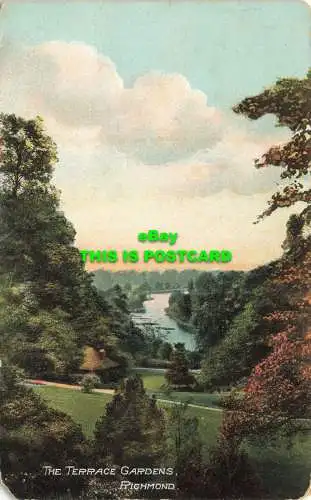 R604950 Richmond. Die Terrassengärten. M. und L. 1910
