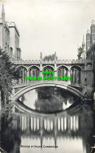 R604953 Cambridge. Seufzerbrücke. Postkarte