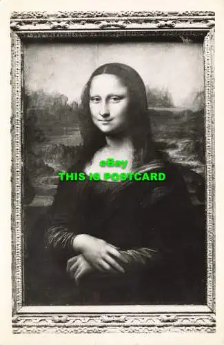 R604955 Louvre-Museum. Die Mona Lisa. Iss. Leonardo da Vinci. RP